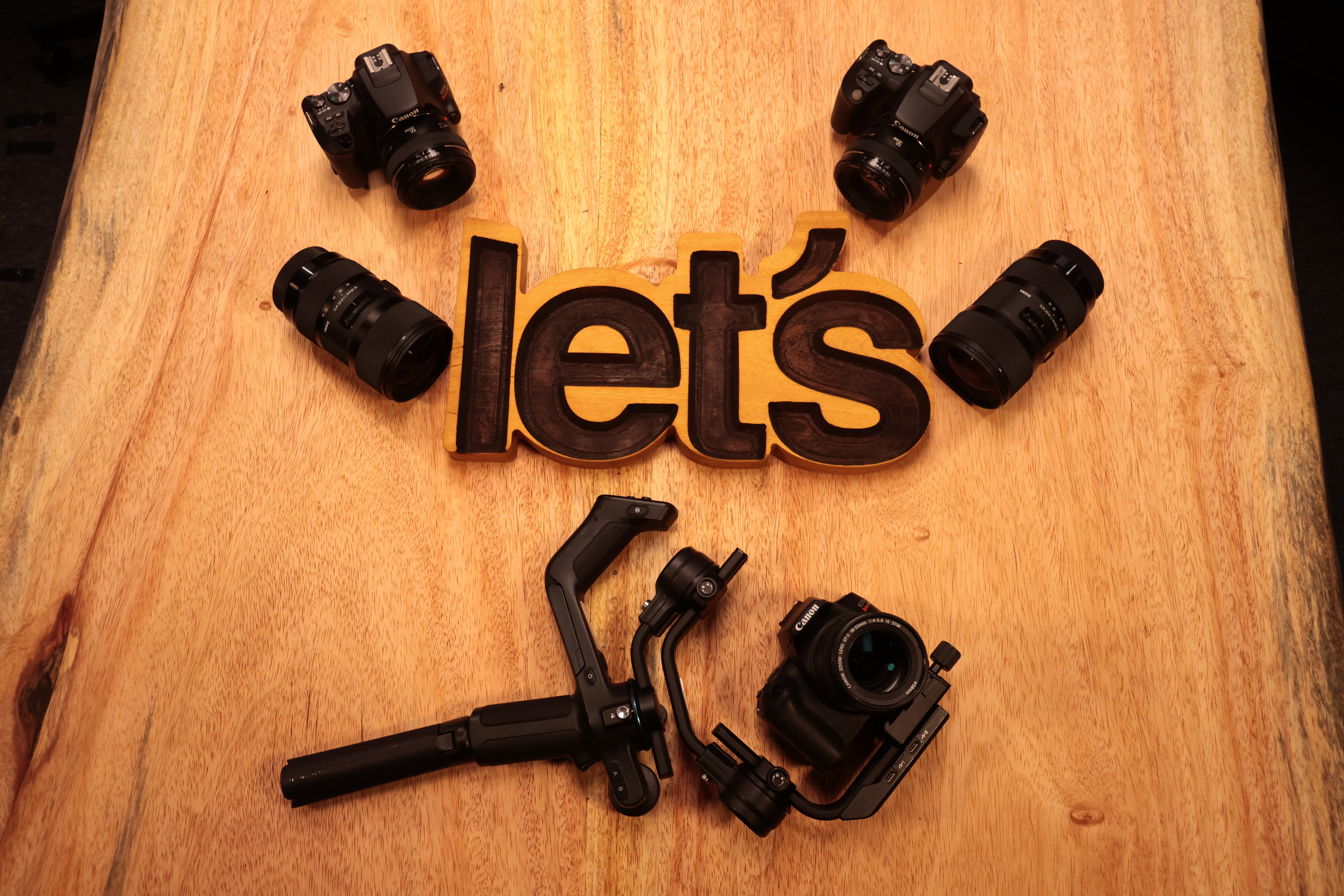 Equipamentos profissionais